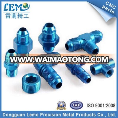 Precision Aluminum CNC Machining Parts with Blue Anodized (LM-0622B)