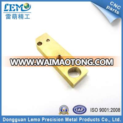 Brass Sheet Parts by CNC Machining (LM-0603Y)